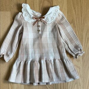 Janie and Jack Cream Knit Sweater